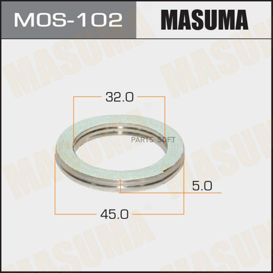 Кольцо глушителя Masuma MOS-102 500₽