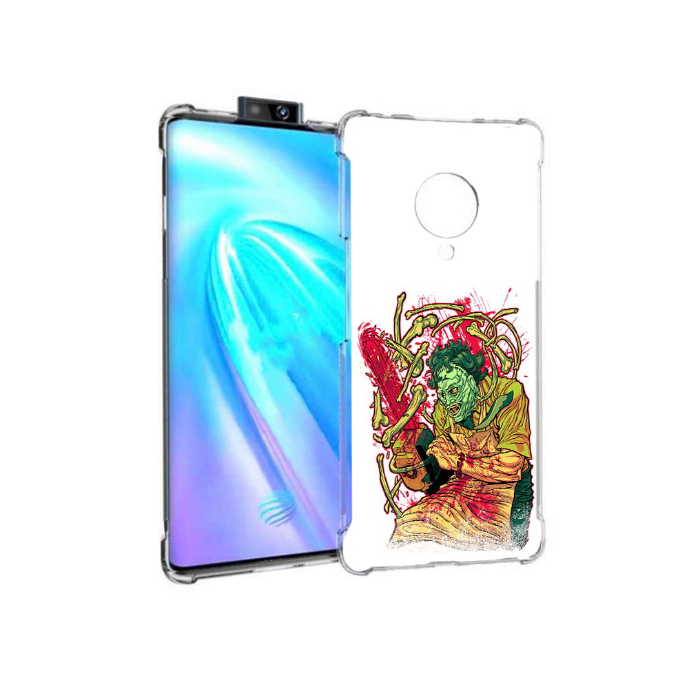 

Чехол MyPads Tocco для Vivo NEX 3 яркий мясник (PT136035.381.711), Прозрачный, Tocco