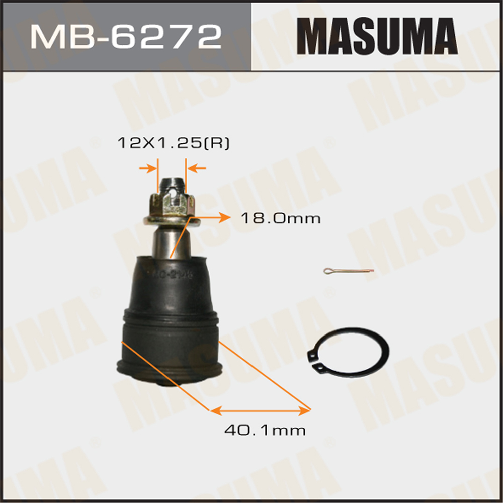 

Шаровая Опора Honda Cr-V (Rd) 02-07 Stream 00-06 Нижняя Masuma Masuma арт. MB6272
