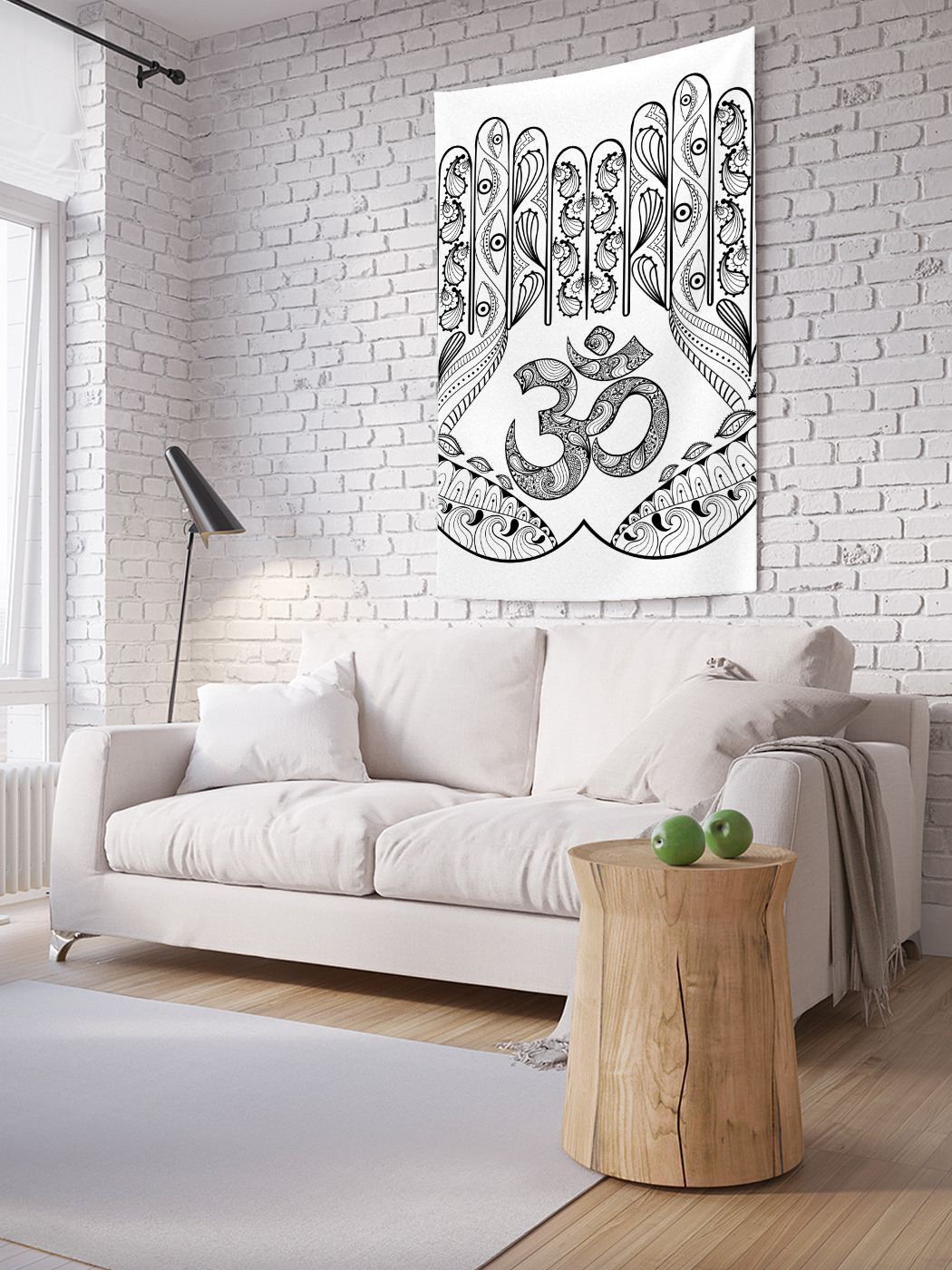 

Вертикальное фотопанно на стену JoyArty Хамса в двух ладонях 100x150 см, Хамса в двух ладонях