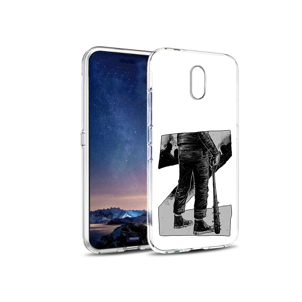 

Чехол MyPads Tocco для BQ 5016G воин черно белый, Tocco