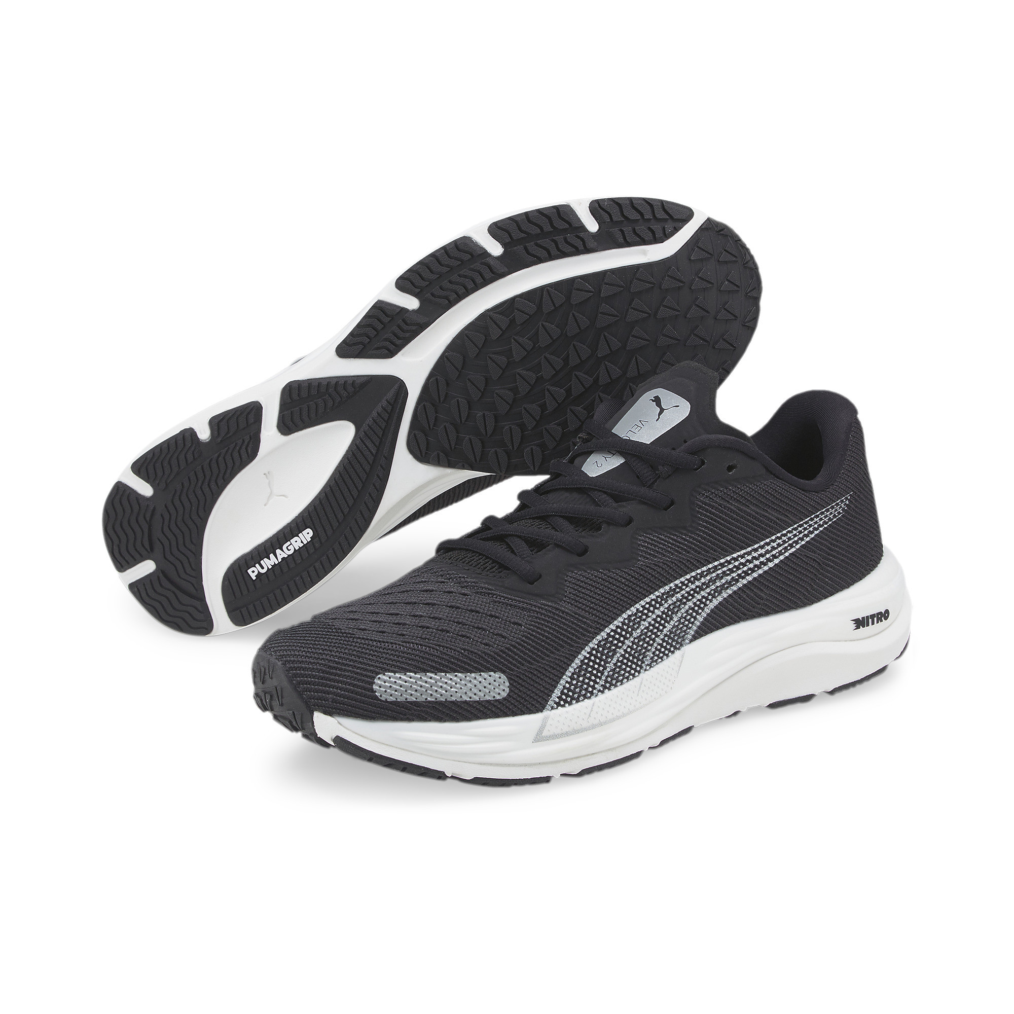 фото Кроссовки мужские puma velocity nitro 2 черные 11.5 uk