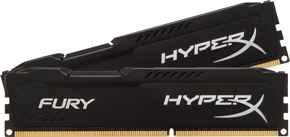 

Оперативная память HyperX FURY HX313C9FBK2/8, HyperX FURY Black
