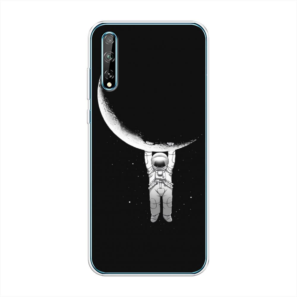 

Чехол Awog на Huawei P Smart S "Космонавт", Белый;черный, 6103550-4