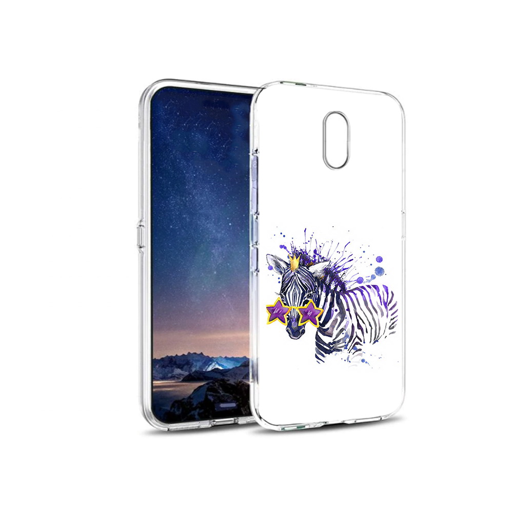 

Чехол MyPads Tocco для BQ 5016G акварельная зебра, Прозрачный, Tocco