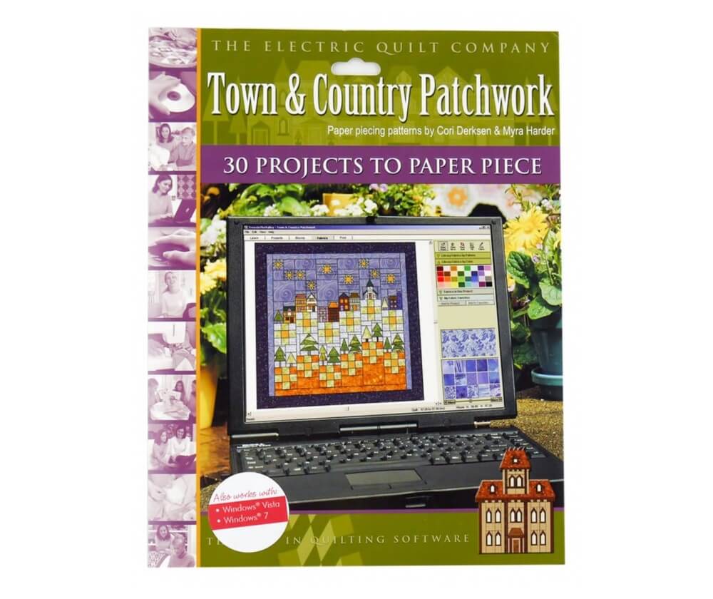 

Программное обеспечение ElectricQuilt Town & Country Patchwork, Town & Country Patchwork