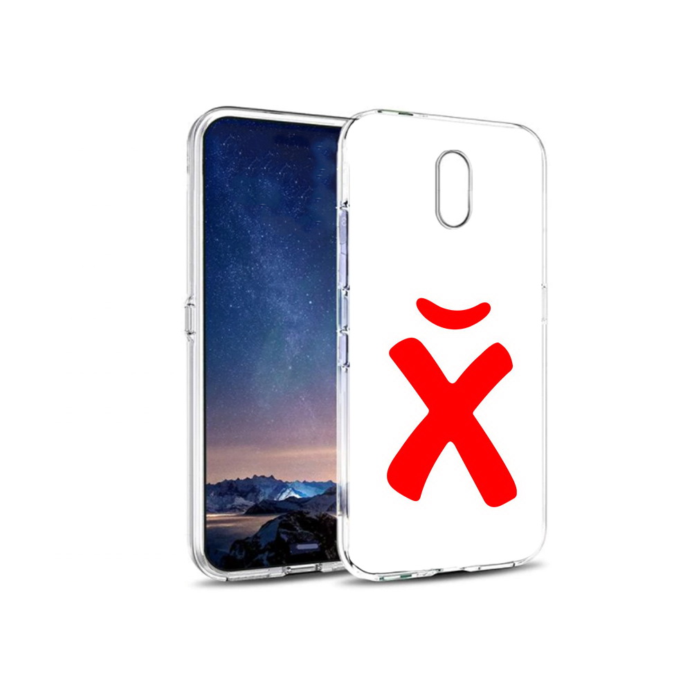 

Чехол MyPads Tocco для BQ 5016G абстракция буква х, Прозрачный, Tocco