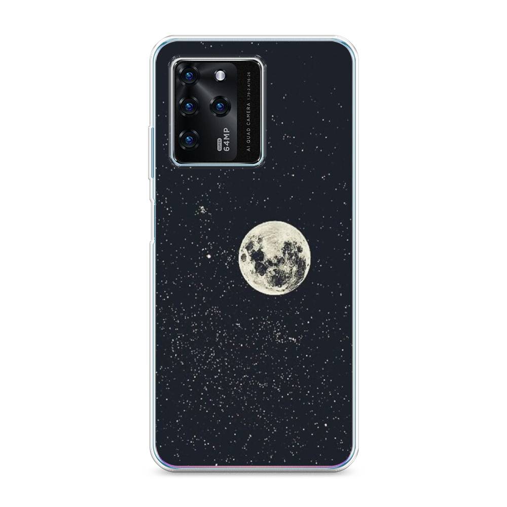 

Чехол на ZTE Blade V30 "Полнолуние", Красный, 135350-2