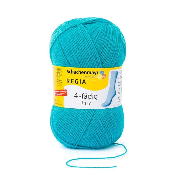 

Regia 4-fadig 100g /пряжа Schachenmayr Regia, 4 нитки, MEZ, 9801268 (06629), Голубой