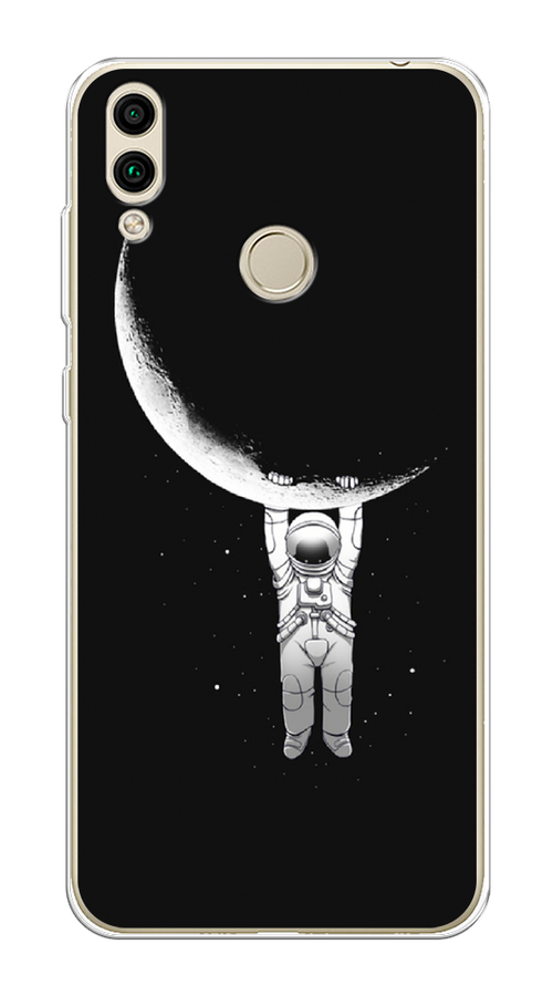 

Чехол Awog на Honor 8C "Космонавт", Белый;черный, 67150-4
