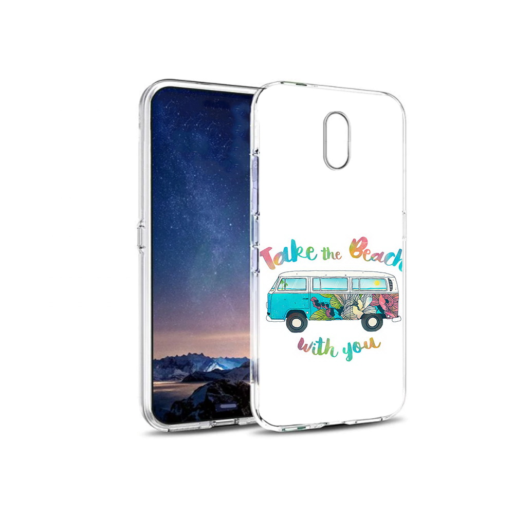 

Чехол MyPads Tocco для BQ 5016G Хиппи автобус, Прозрачный, Tocco