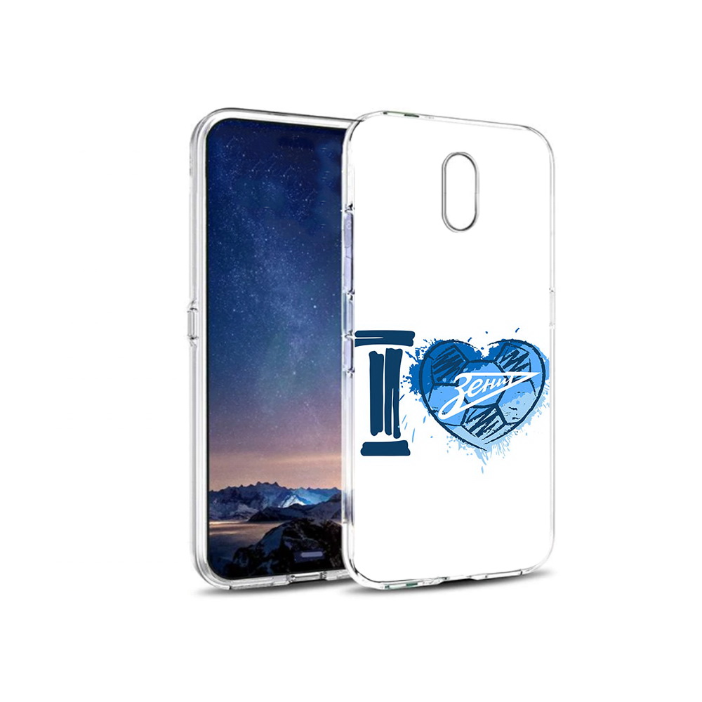 

Чехол MyPads Tocco для BQ 5016G ФК я люблю зенит, Прозрачный, Tocco