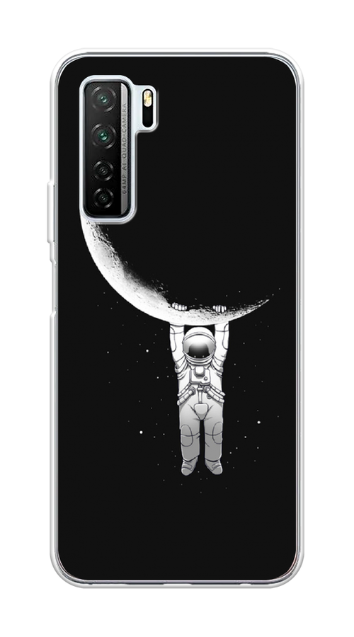 

Чехол Awog на Honor 30S (Global) "Космонавт", Белый;черный, 6102850-4