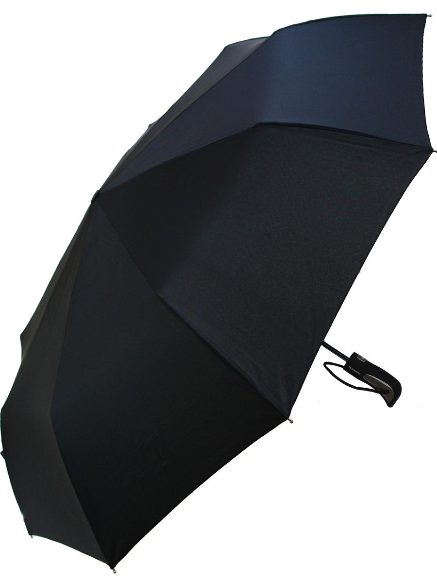 

Зонт складной мужской полуавтоматический monsoon umbrella 9002В черный, 9002В