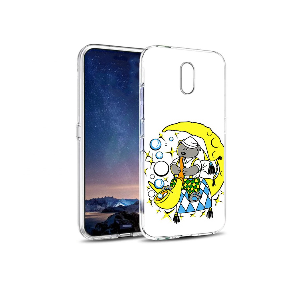 

Чехол MyPads Tocco для BQ 5016G Сырная луна, Прозрачный, Tocco