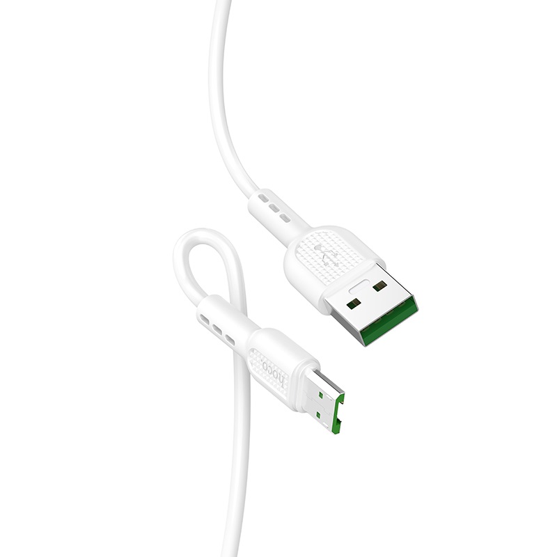 

Кабель Hoco X33 USB - Micro-USB, 4 А, 1 м, белый, X33 Surge