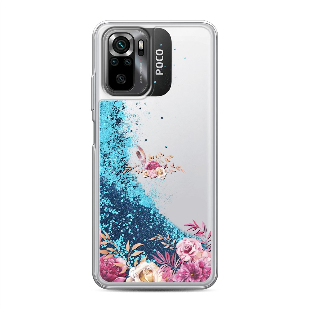 

Чехол Awog на Xiaomi Redmi Note 10/10S/Poco M5s "Нежные розовые цветы", Бежевый, 316293-1