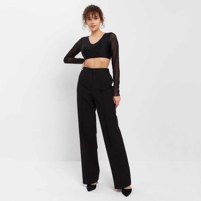 

Брюки женские MINAKU черные 50, Черный