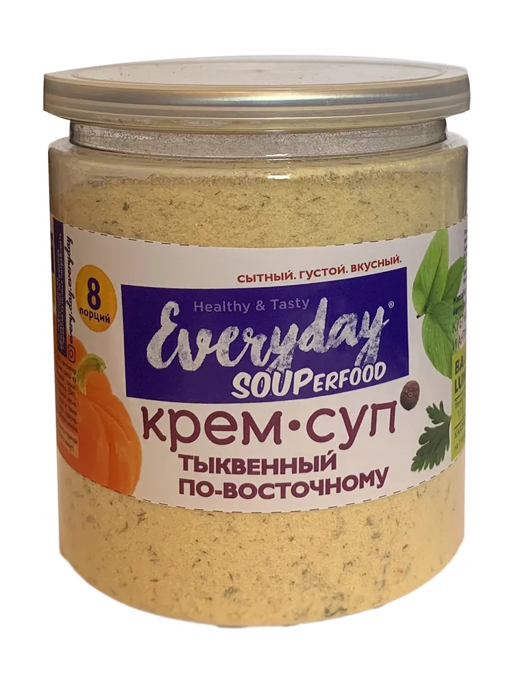 

Крем-суп Everyday Пряный тыквенный по-восточному, 208 гр., 6