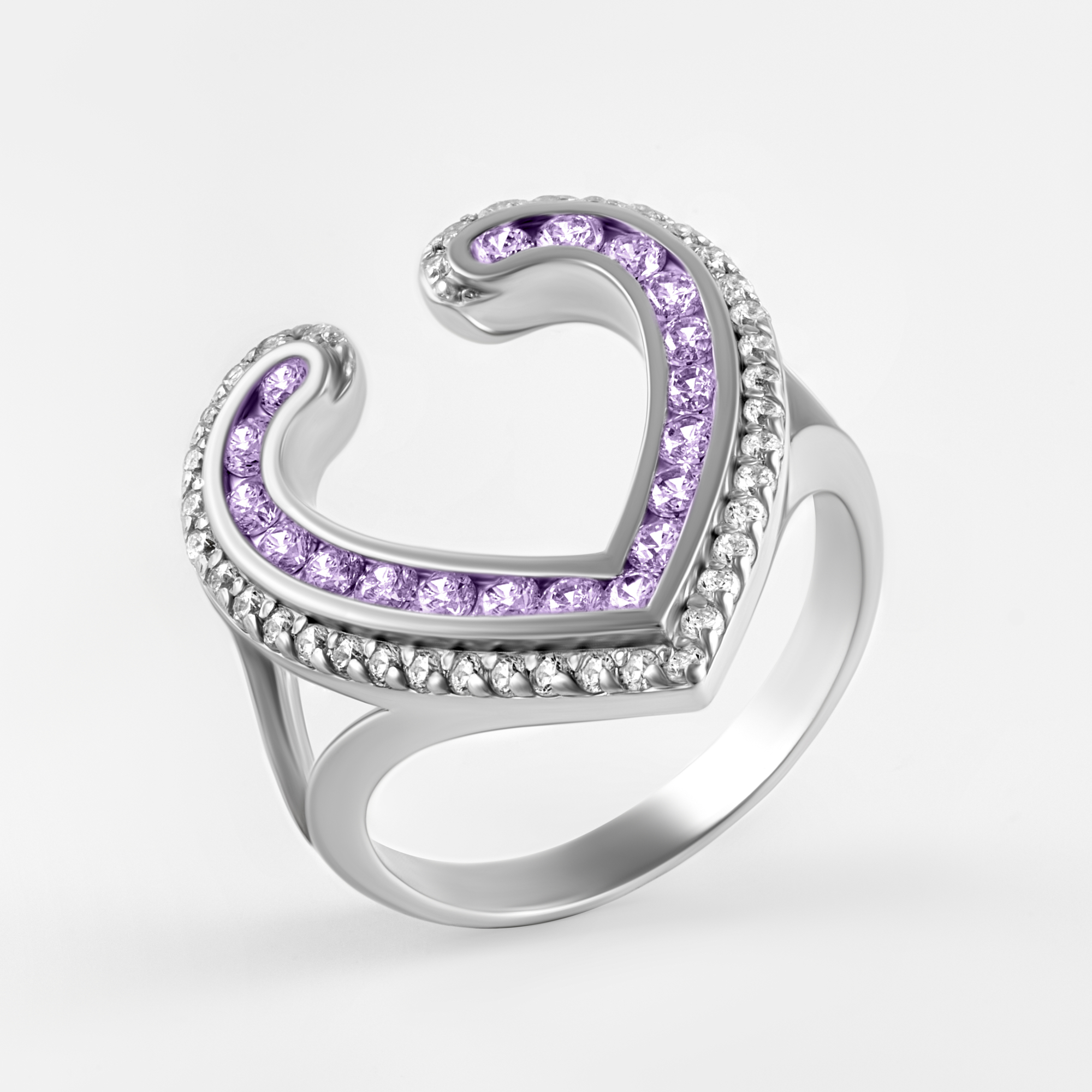 

Кольцо из серебра с фианитом р.19 НАШЕ ЗОЛОТО А9С10199Ф, А9С10199Ф