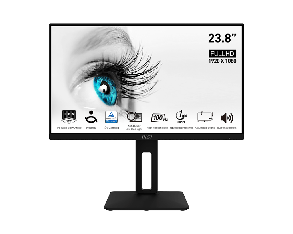 

23.8" Монитор MSI Pro MP242AP черный 100Hz 1920x1080 IPS, PRO MP242AP