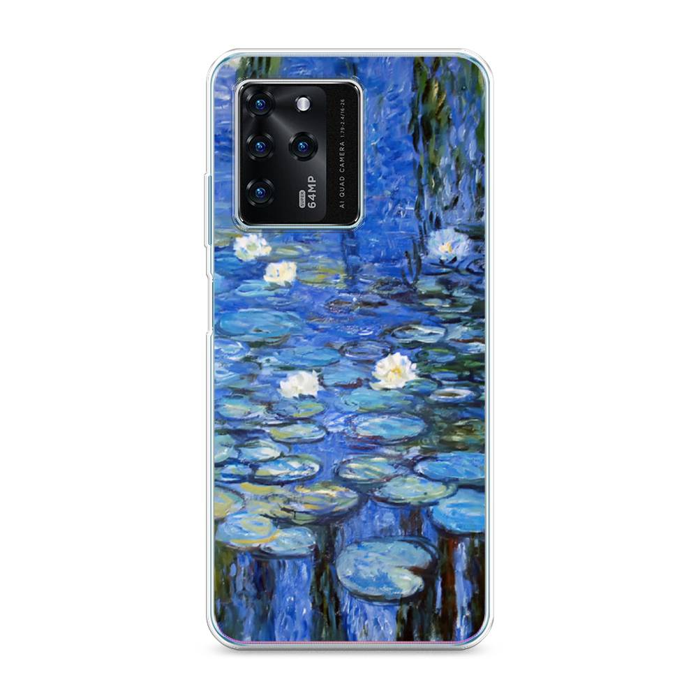 

Чехол на ZTE Blade V30 "Нарисованный пруд", Синий;зеленый, 135350-4