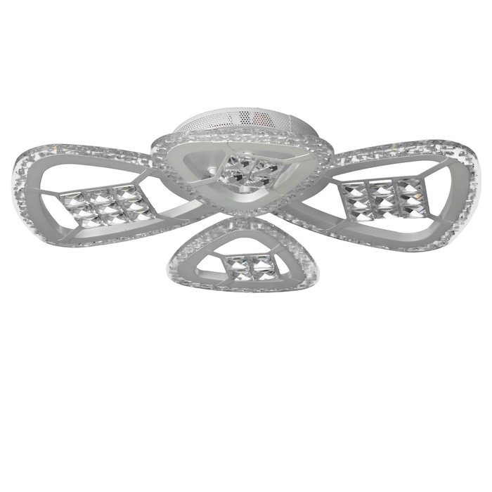 

Люстра с ПДУ 1531/4WT LED 84Вт 3000-6000К диммер белый 57х10 см