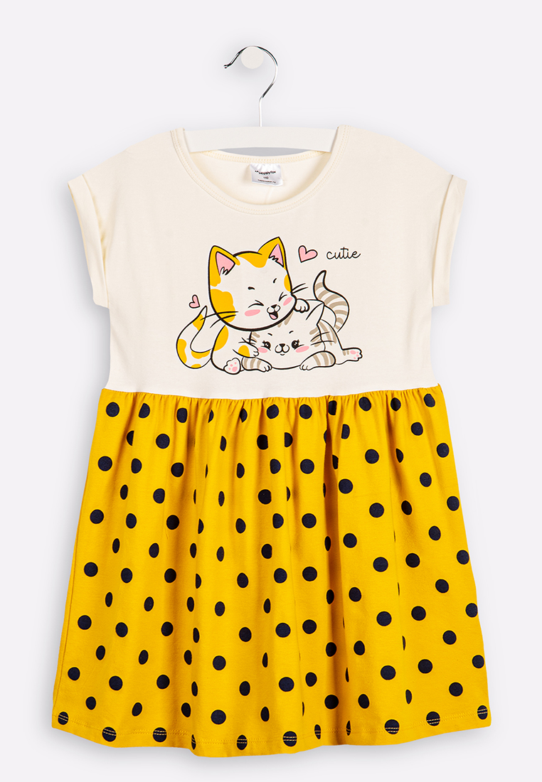 

Платье детское HappyFox 130 цв. желтый р. 92, 130