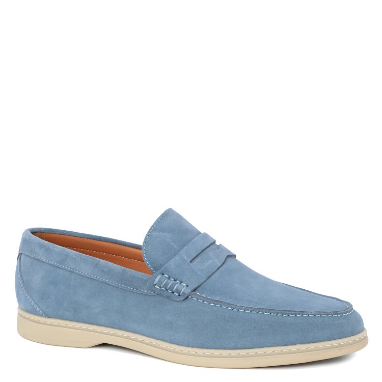 

Лоферы мужские Tendance RS2155A-8 голубые 41 EU, Голубой, RS2155A-8