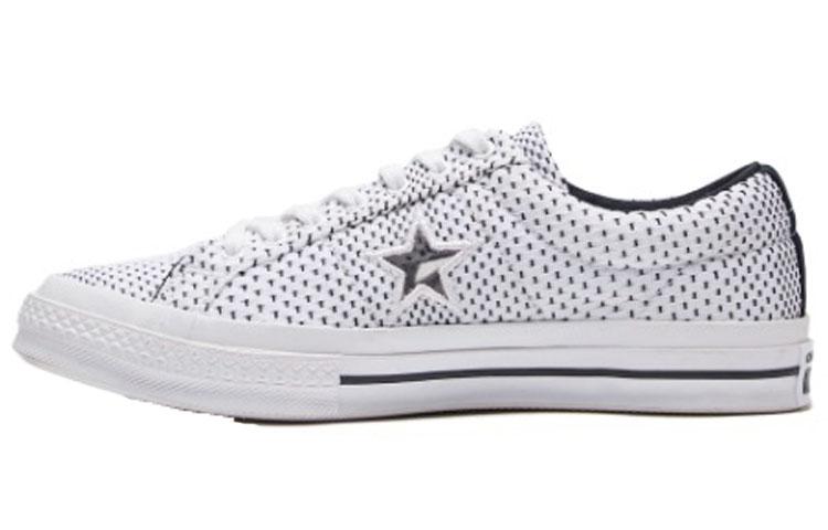 

Кеды унисекс Converse One Star белые 39.5 EU, Белый, One Star