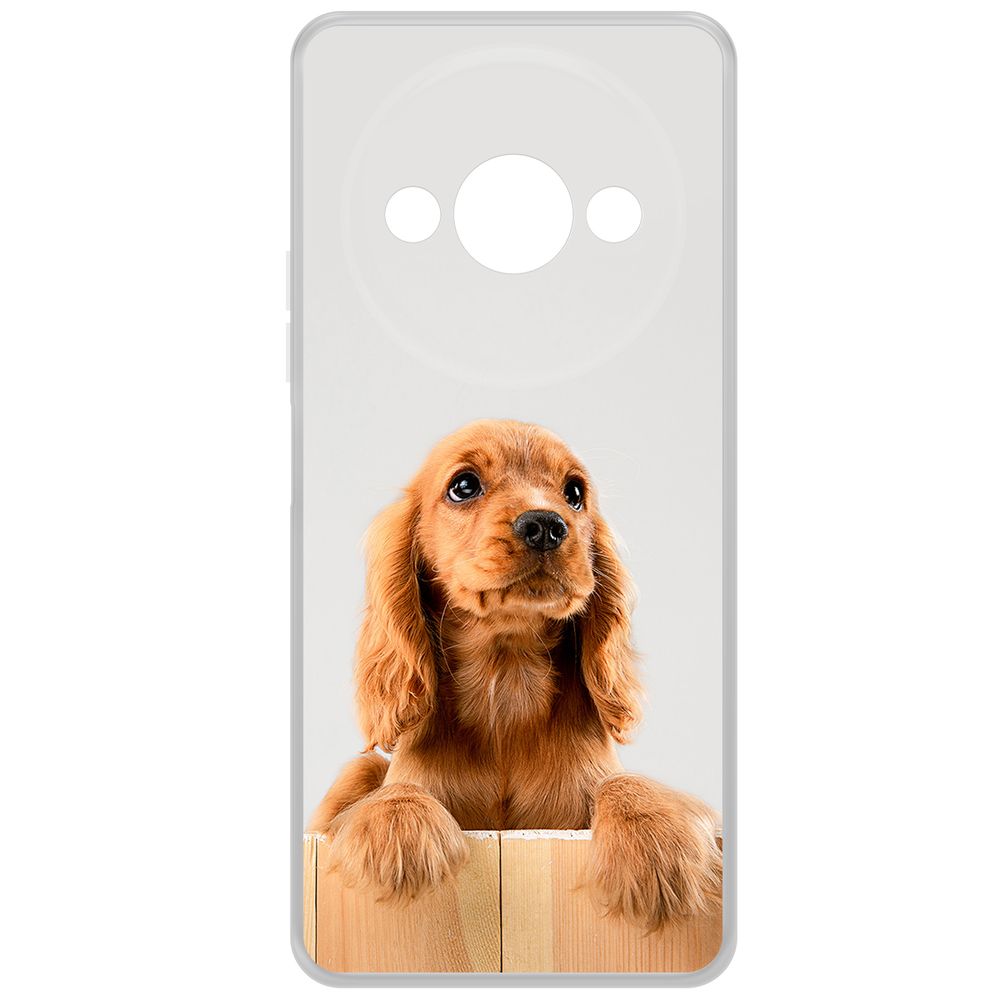 

Чехол-накладка Krutoff Clear Case Выходи играть для Xiaomi Poco C61, Прозрачный
