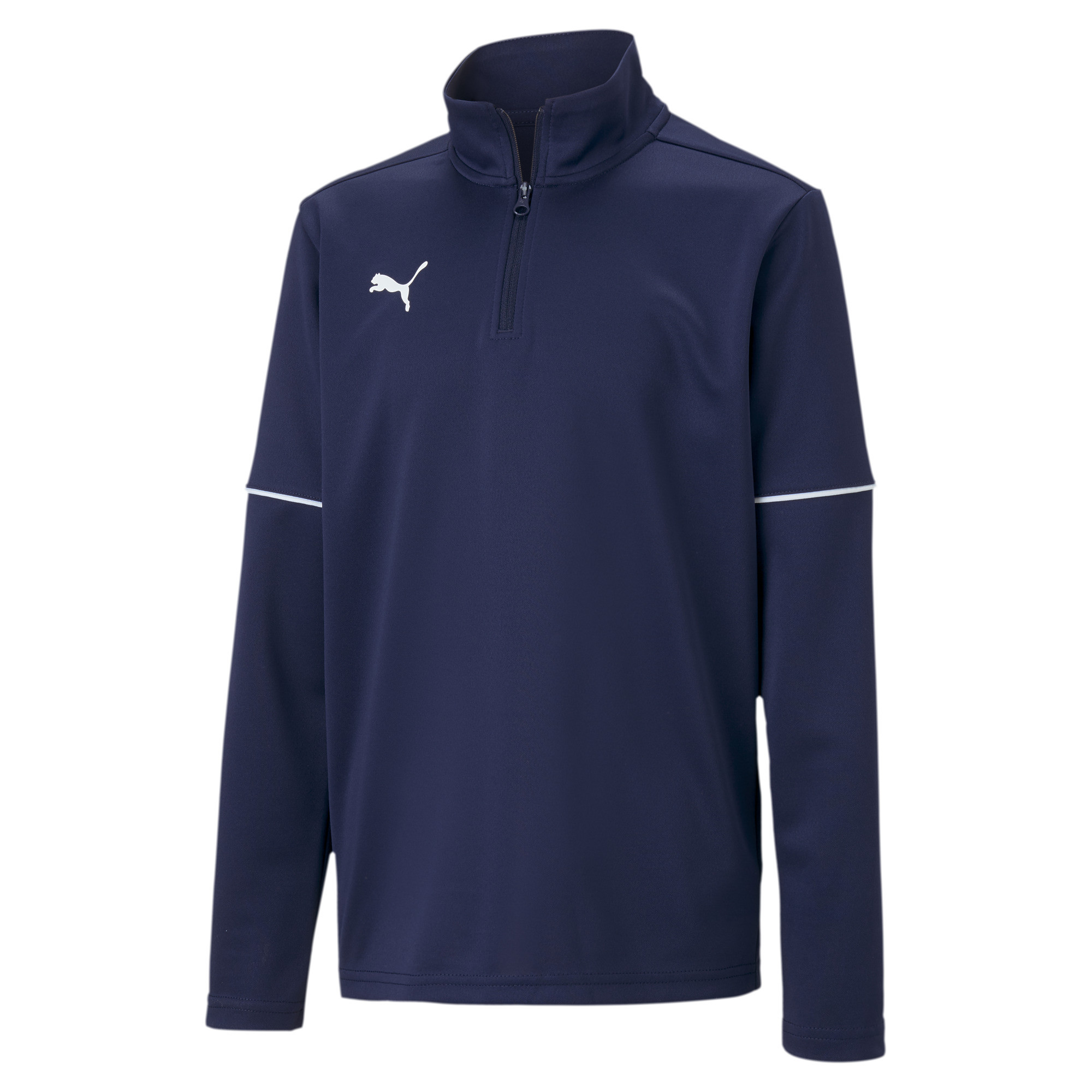 фото Толстовка puma teamgoal trg 1 4 zip top core jr 65679906 р. 152