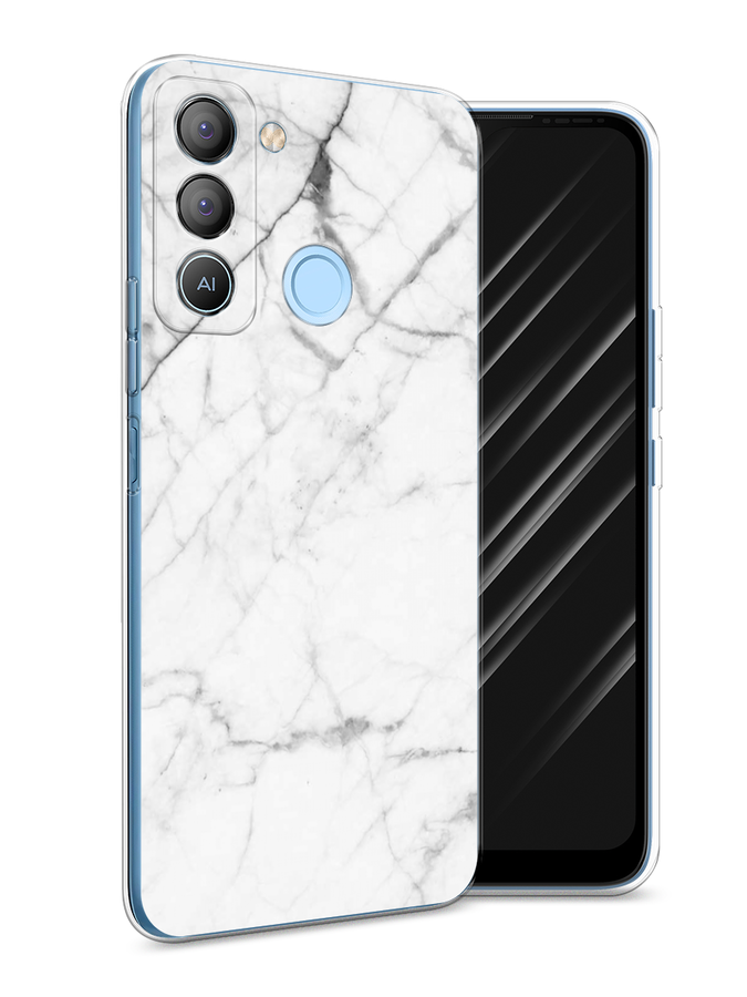 

Чехол Awog на Tecno POP 5 LTE "Светлый мрамор", Серый, 303050-3