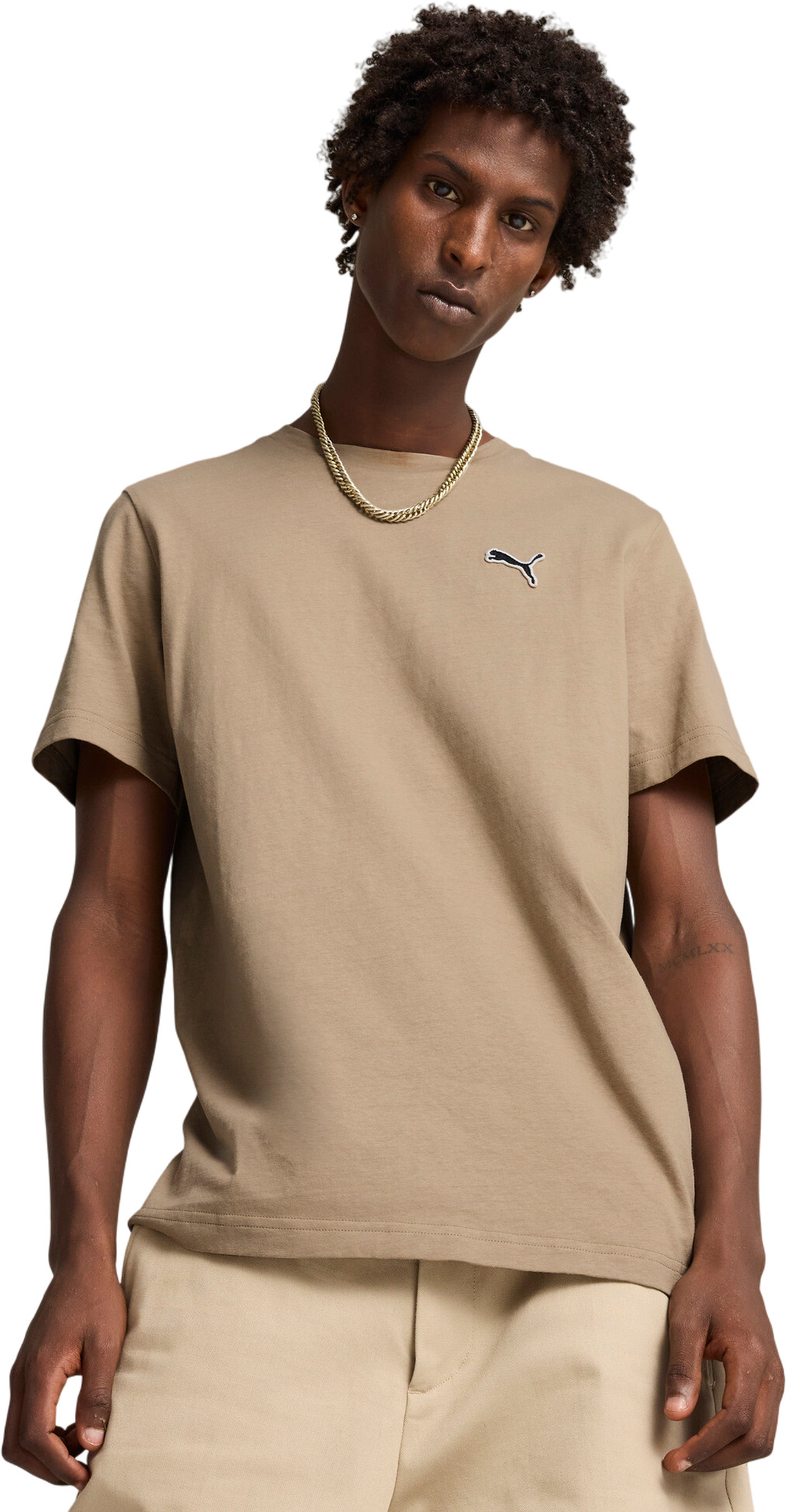 Футболка мужская PUMA BETTER ESSENTIALS Tee бежевая M