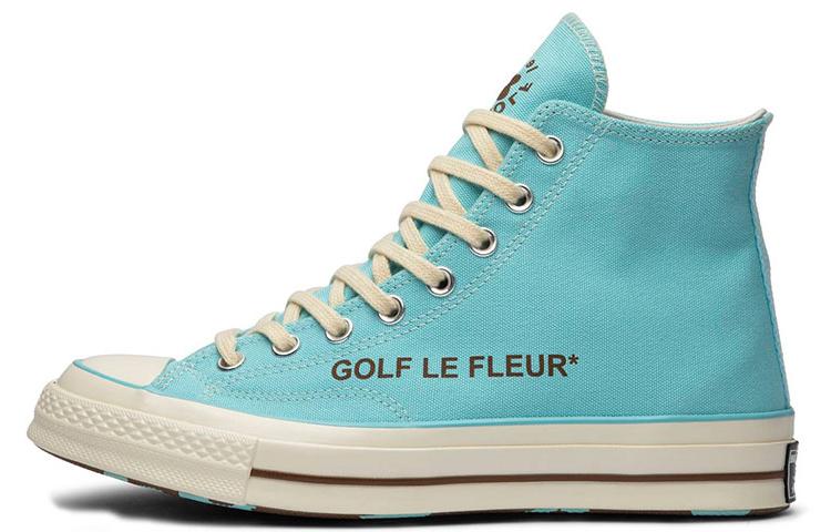 

Кеды унисекс Converse Golf Le Fleur Chuck Taylor All Star 70 Hi голубые 37.5 EU, Голубой, Golf Le Fleur x Converse Chuck Taylor All Star 70 Hi