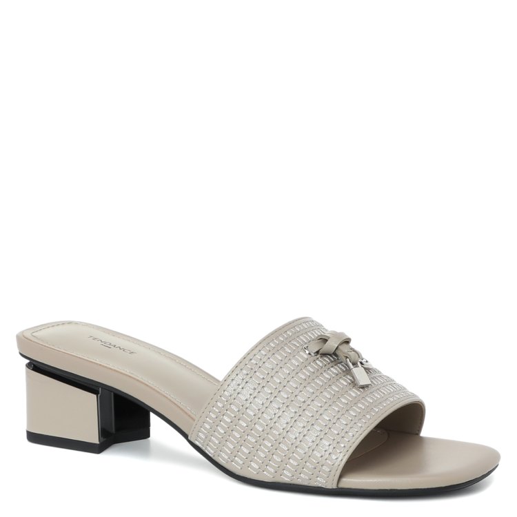 

Мюли женские Tendance YS-09869L-2 серые 38 EU, Серый, YS-09869L-2