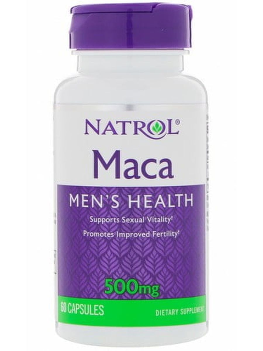 фото Добавка natrol maca extract 500 мг, капсулы 60 шт.