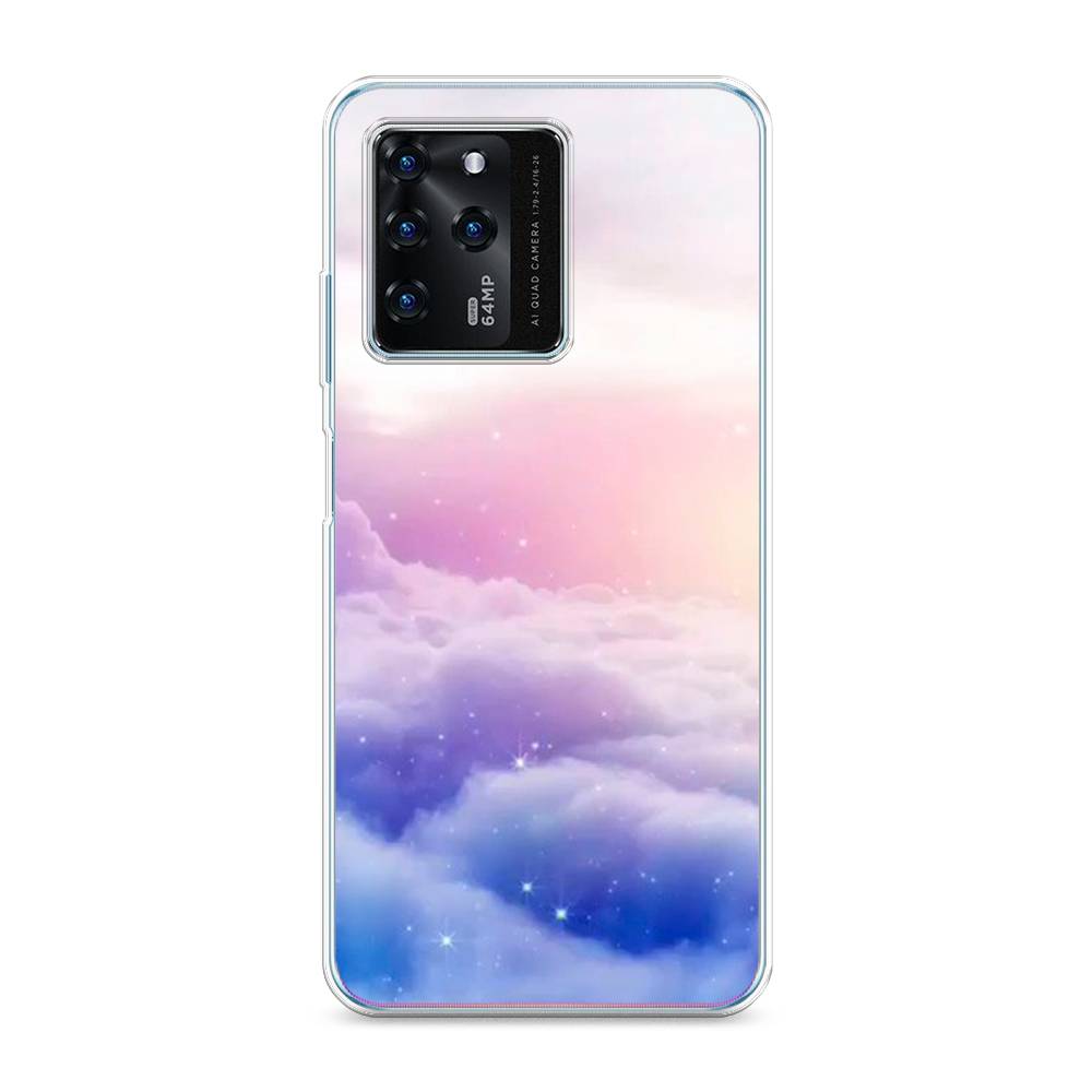 

Чехол на ZTE Blade V30 "Небеса", Голубой;белый;розовый, 135350-2