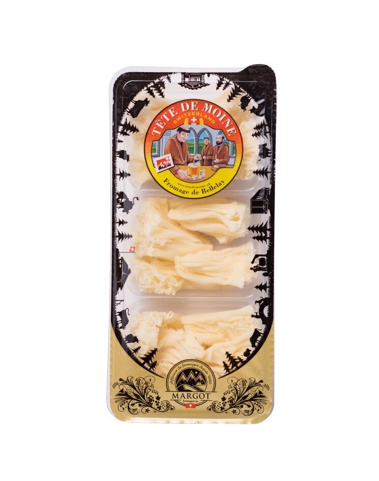 Сыр Margot Fromages, Tete De Moine Aoc, В Нарезке