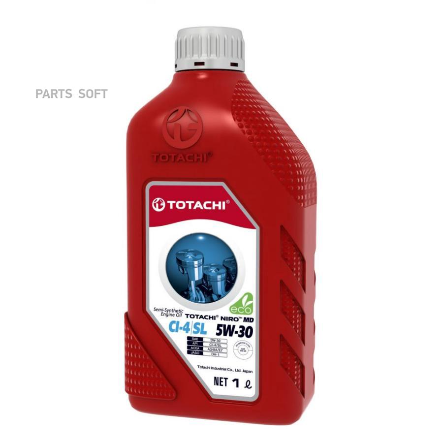 

Моторное масло Totachi полусинтетическое Niro 5w30 Md Api Ci-4/Sl Acea E7 1л