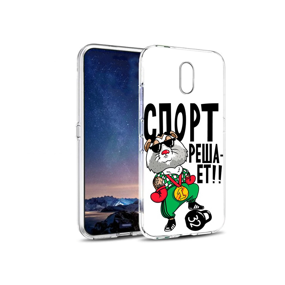 

Чехол MyPads Tocco для BQ 5016G Спорт решает, Прозрачный, Tocco