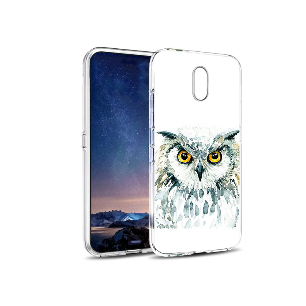 

Чехол MyPads Tocco для BQ 5016G Серьезная сова, Прозрачный, Tocco