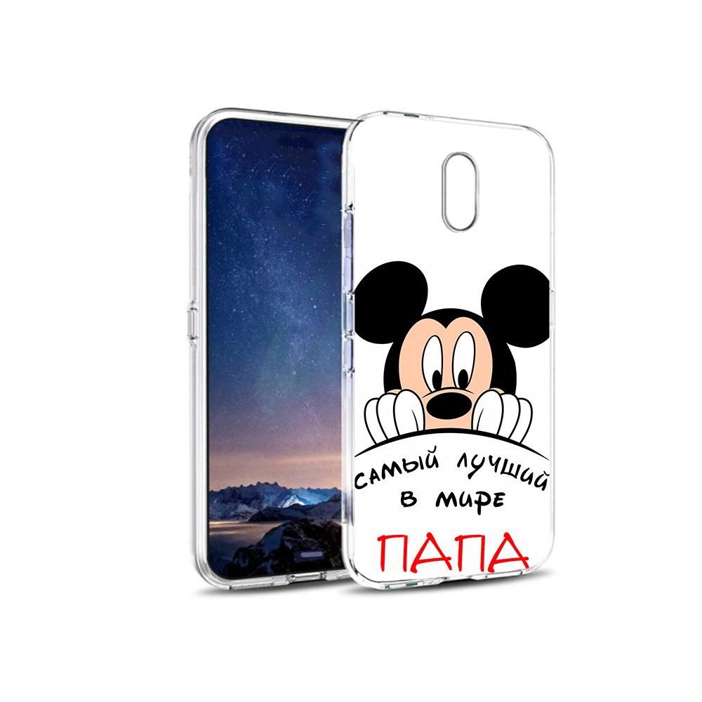 

Чехол MyPads Tocco для BQ 5016G Самай лучший папа Микки Маус, Прозрачный, Tocco