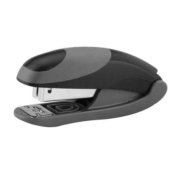 Степлер Eagle Omax, №24/6, до 20 листов, серо-черный, 12шт.