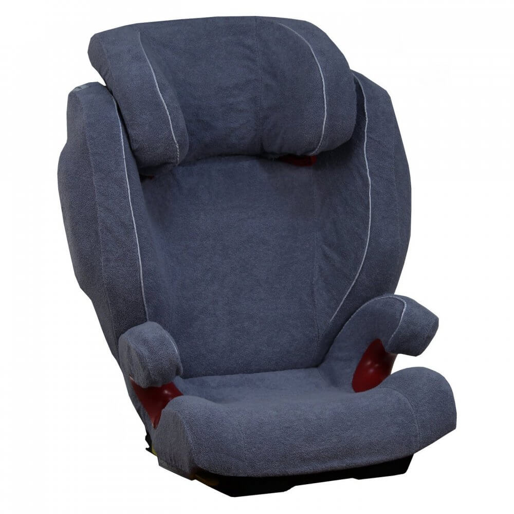 

Летний чехол Lux Cover для Recaro Monza Nova Seatfix темно-синий