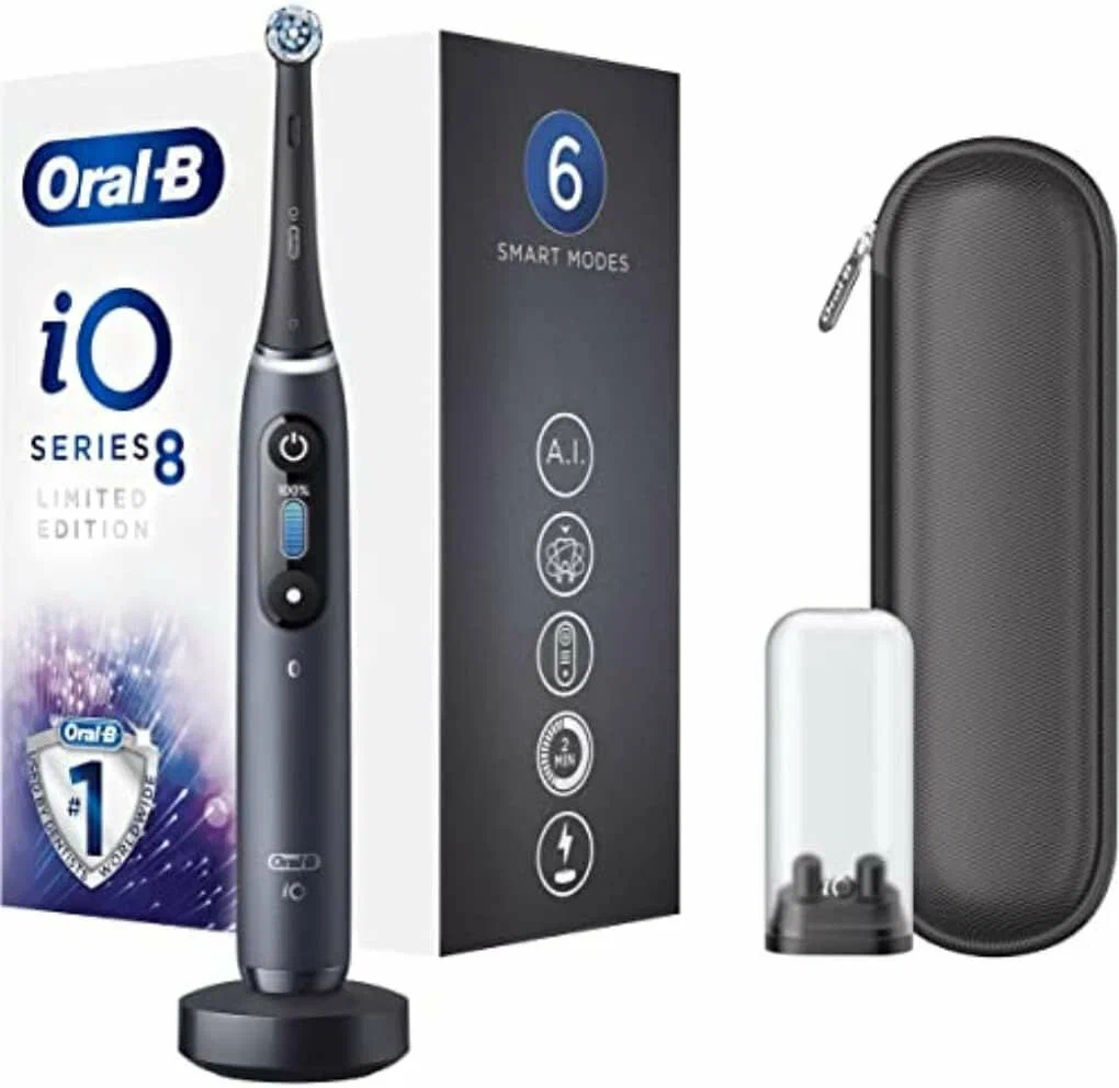 

Электрическая зубная щетка Oral-B iO Series 8 Limited Edition Onyx черный, iO Series 8 Limited Edition Onyx