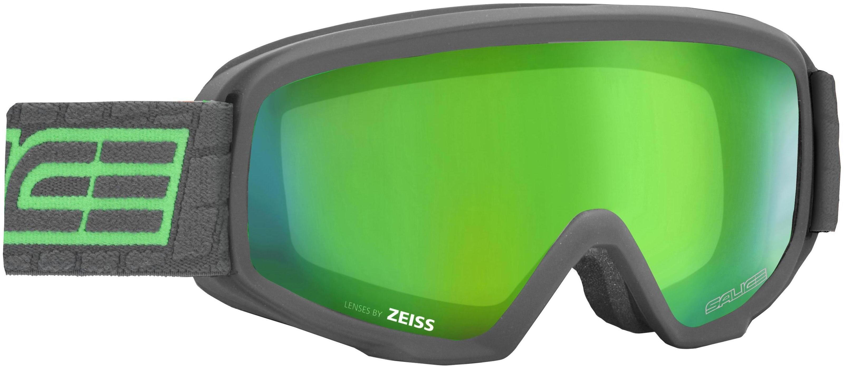 

Очки Горнолыжные Salice 708Darwf Charcoal Green/Double Antifog Mirror Clear, 708Darwf