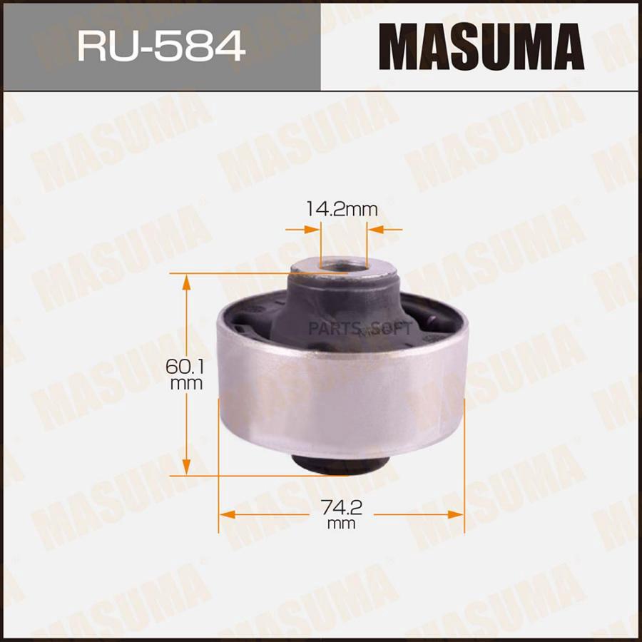 

Сайлентблок Masuma Ru584