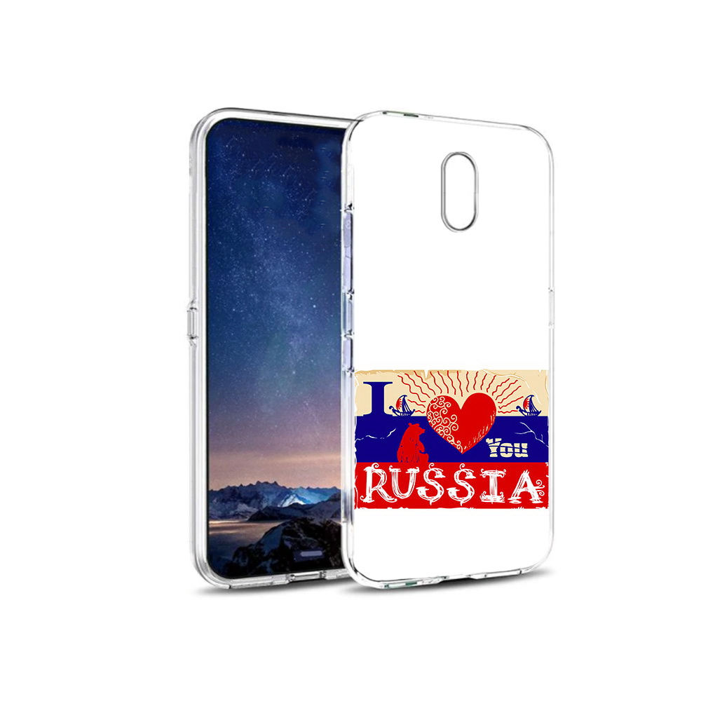 

Чехол MyPads Tocco для BQ 5016G Люблю Россию, Прозрачный, Tocco