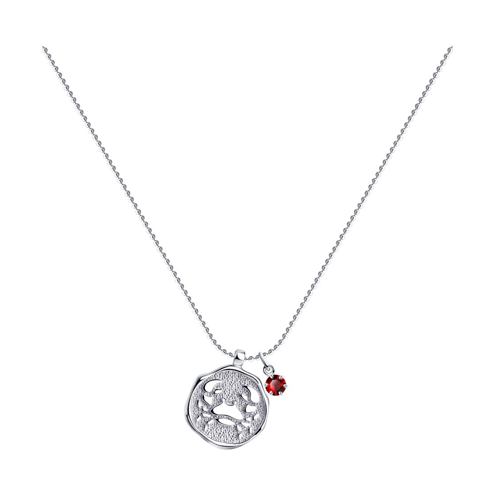 

Колье из серебра с фианитом 45 см SOKOLOV 94070391, 94070391